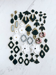 April Surprise Box Cutters | Four Piece Dangle Set
