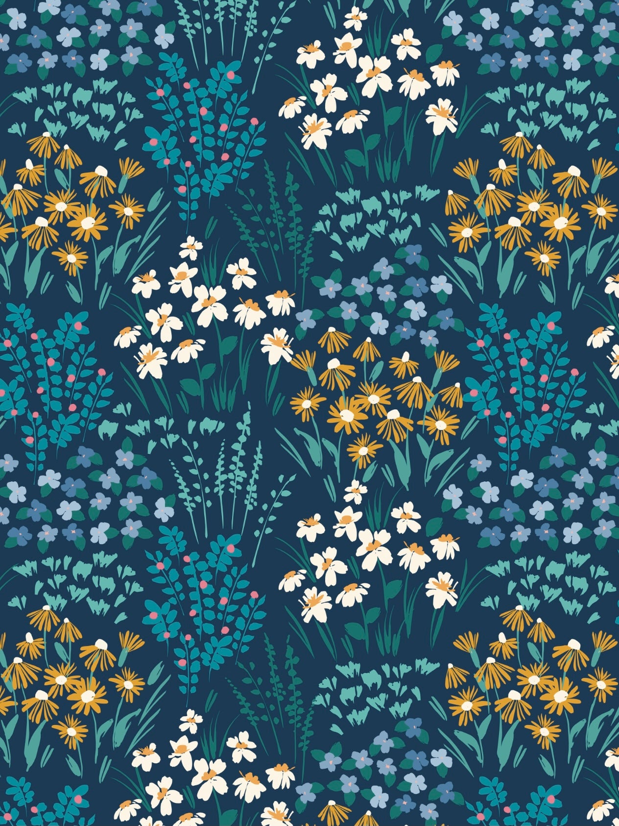 Image Transfers | RPC3 - Dark Blue & Mustard