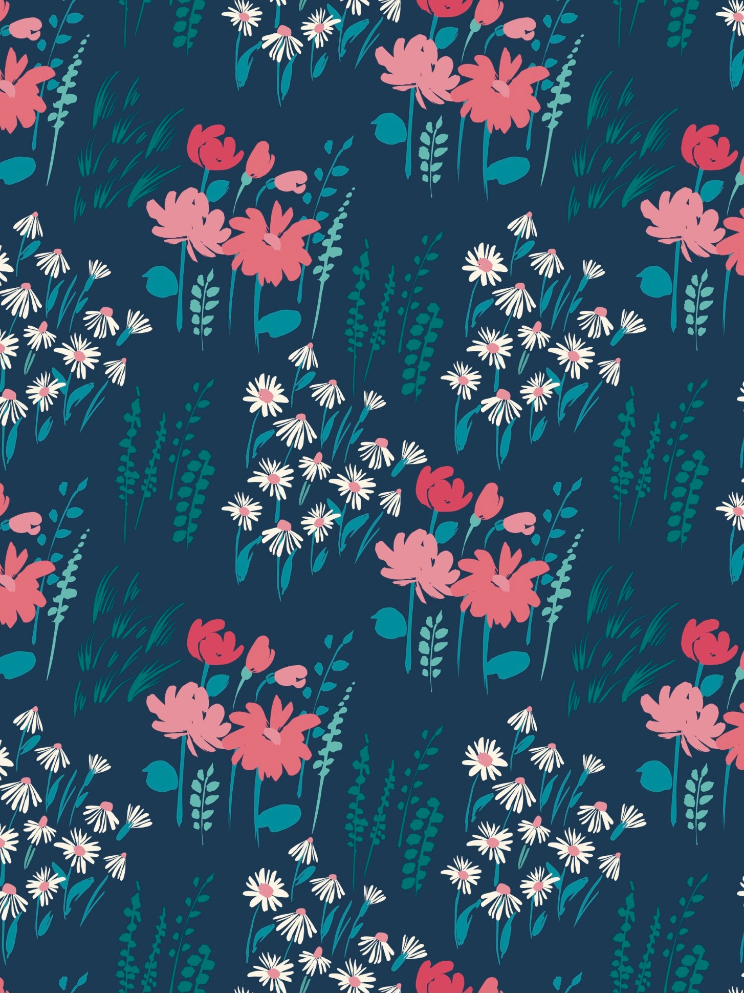 Image Transfers | RPC4 - Dark Blue & Salmon