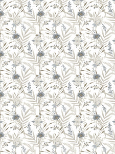 Image Transfers | SFB Pale Blue & Neutral Florals