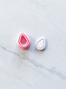 Halo Stud Cutters | Rounded Teardrop