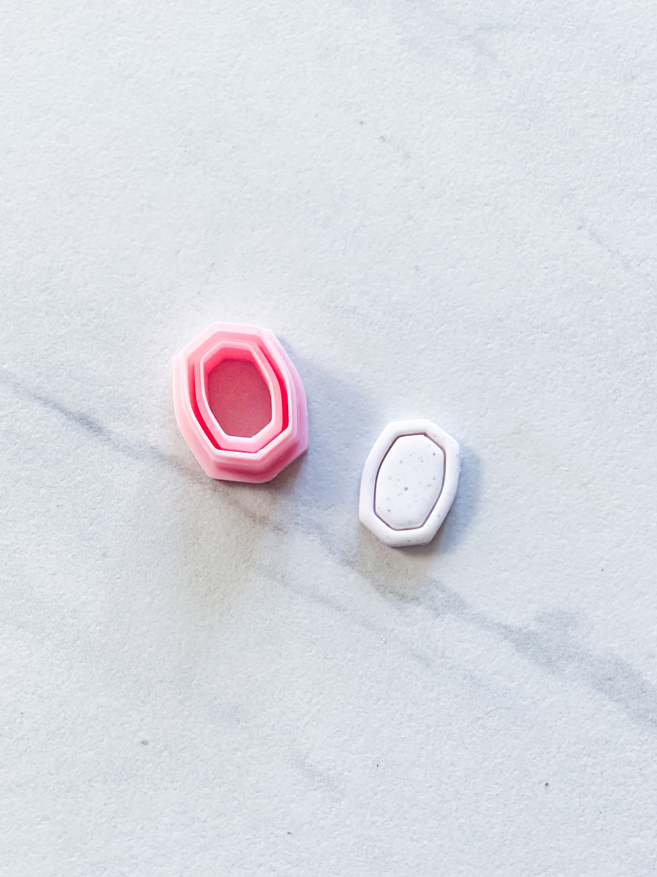 Halo Stud Cutters | Pointy Faceted Squoval