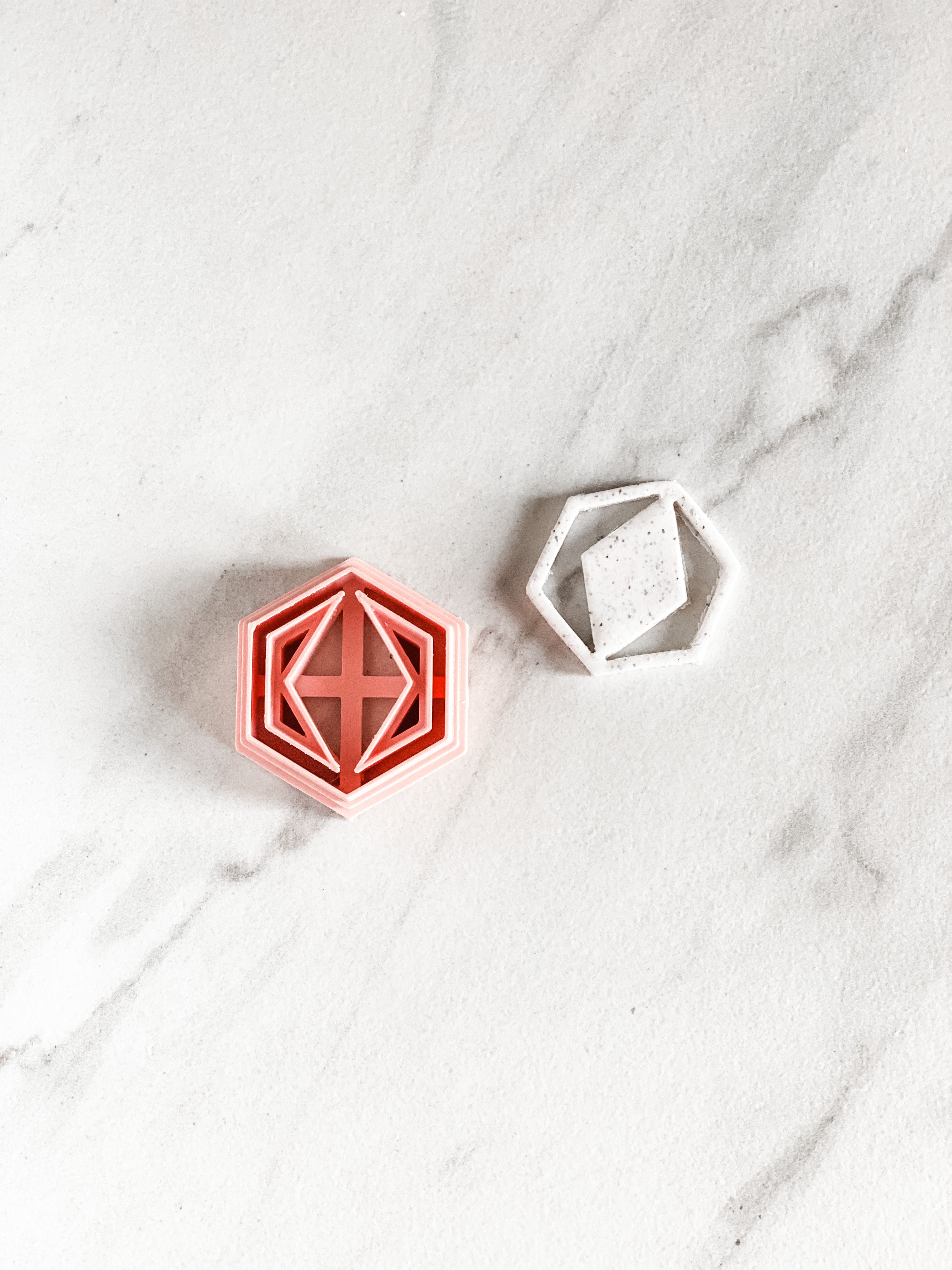 Boho Cutters | Hexagon Diamond