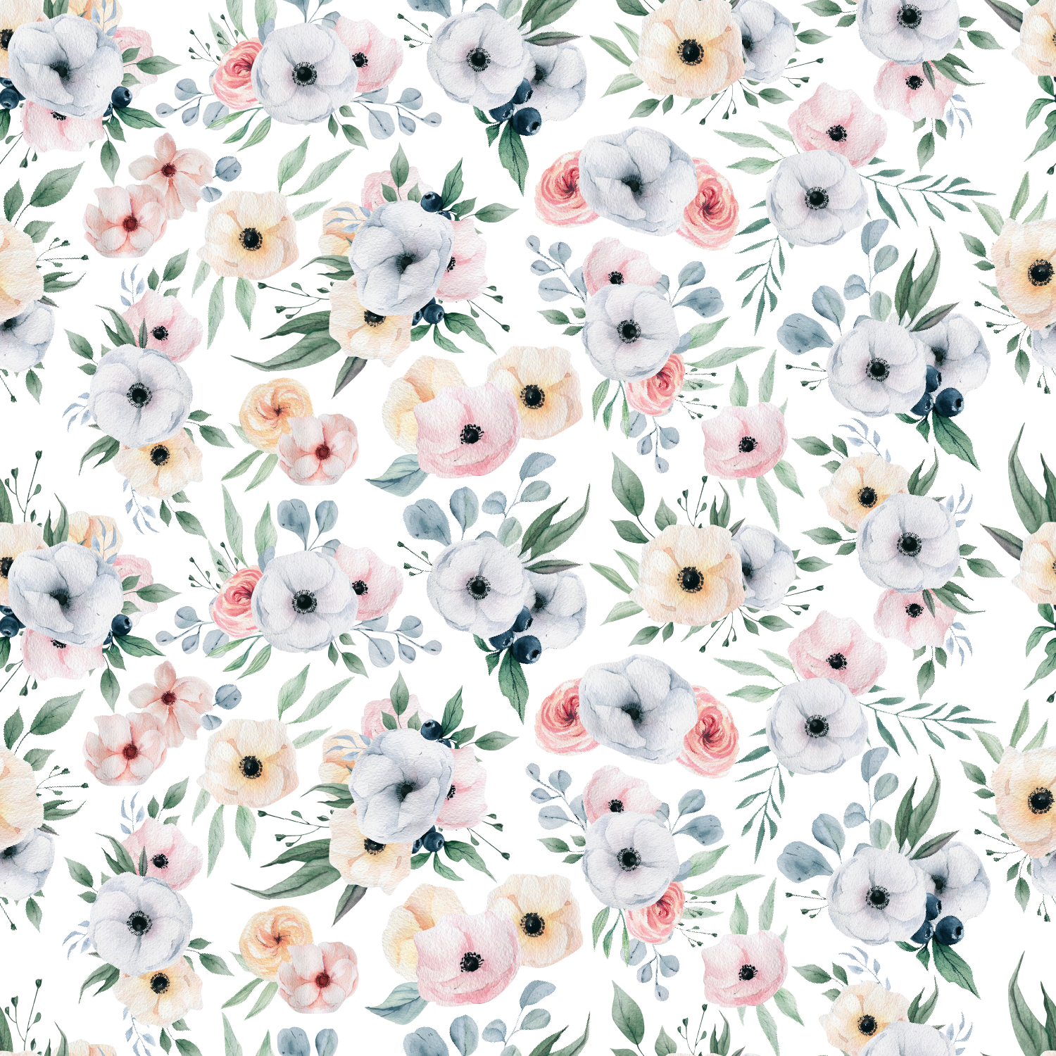 Image Transfers | Winter Anenomes