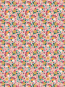 Image Transfers | Pink and Yellow Floral Doodle