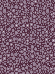Image Transfers | Purple Floral Doodle