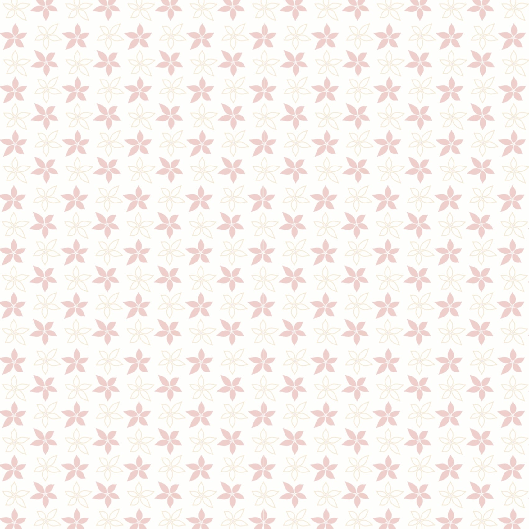 Image Transfers | Peachy Floral Doodle