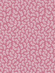 Image Transfers | White Leaves on Pink