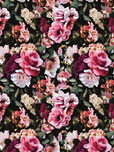 Image Transfers - RF1 Realistic Floral Pink Woody Peonies