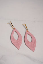 Load image into Gallery viewer, Dusty Rose Floral Textured Sleek Drops
