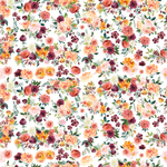 Load image into Gallery viewer, Image Transfers | Orange &amp; Burgundy Floral
